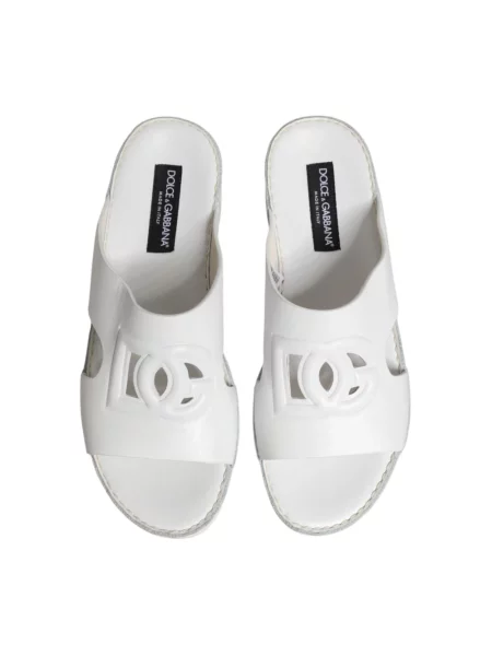 Klapki Dolce And Gabbana białe