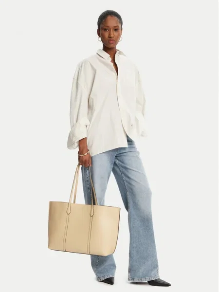 Geantă Tory Burch Perry bej