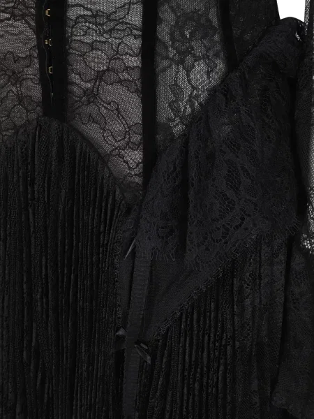Rochie mini Zimmermann din dantelă negru