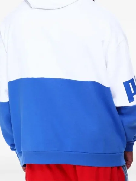 Hanorac cu glugă Puma alb