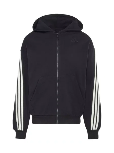 Geacă Adidas Sportswear cu dungi alb