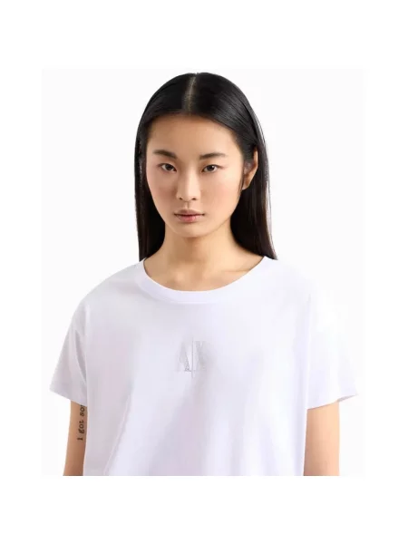 Armani Exchange Tričko biela
