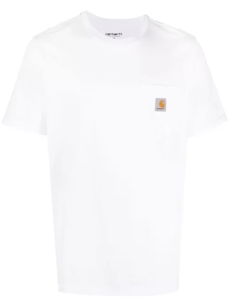 Tricou Carhartt Wip cu autograf alb
