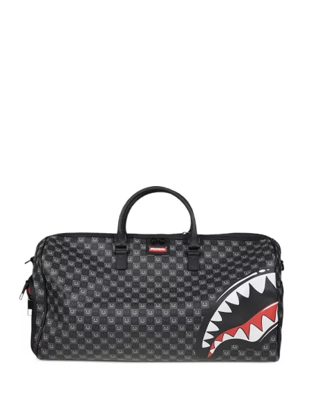 Geantă Sprayground în carouri negru