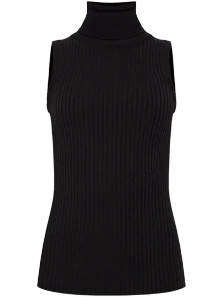 Top Dolce & Gabbana de lână negru