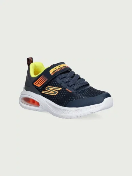 Skechers MICROSPEC MAX ADVANCE-SQUAD-P gyerek sportcipő kék