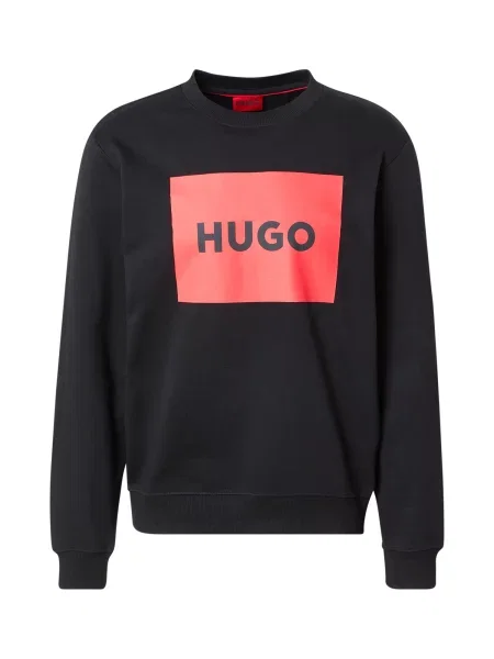 HUGO Mikina Duragol ohnivá červená černá
