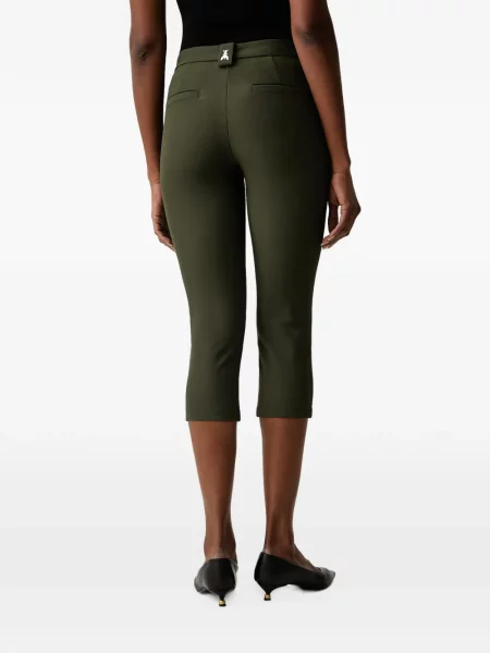 Decupat pantaloni Patrizia Pepe cu autograf verde