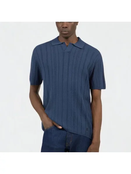 Sweter Roberto Cavalli niebieski