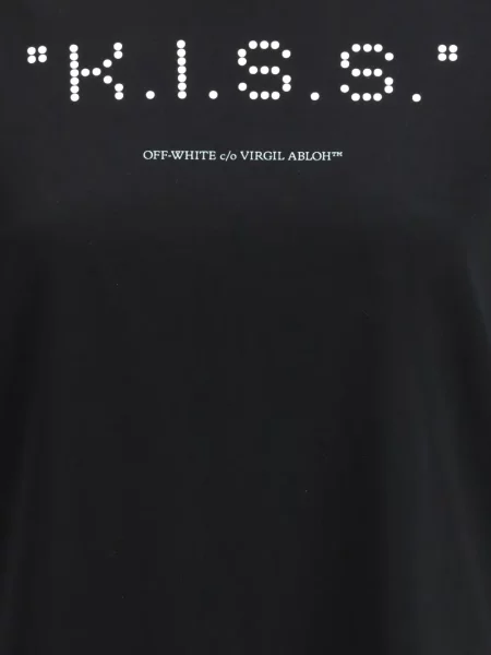 Tricou Off-white cu imagine alb