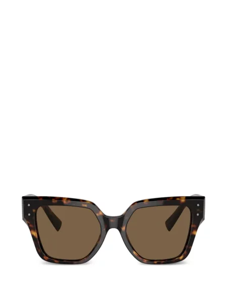 Τετράγωνα γυαλιά ηλίου Dolce & Gabbana Eyewear καφέ