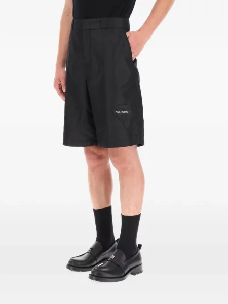 Bermudy Valentino Garavani w kwiatki czarne