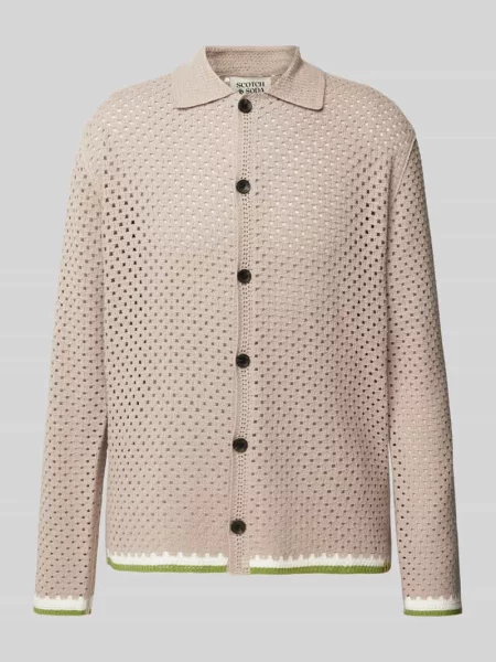 Kardigan z ażurowym wzorem Scotch & Soda