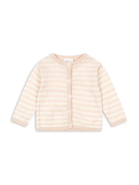 Fanga Fontana Kojenecký kardigan VENTI KNIT CARDIGAN GOTS béžový
