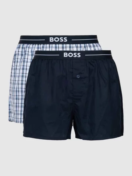 BOSS bokserki granatowy