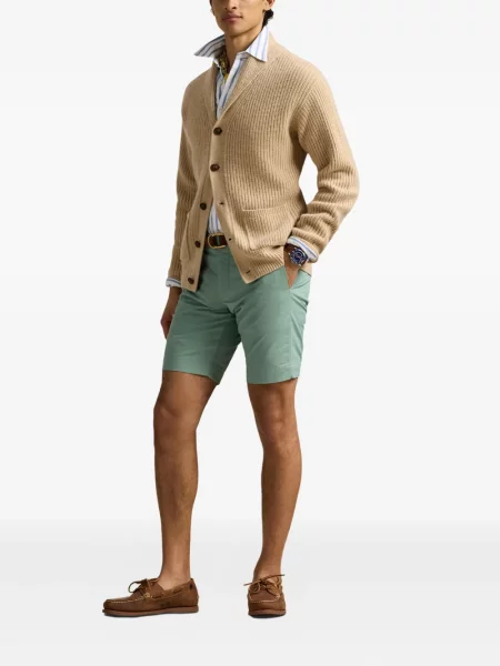 Curea Polo Ralph Lauren de in cu broderie albastru