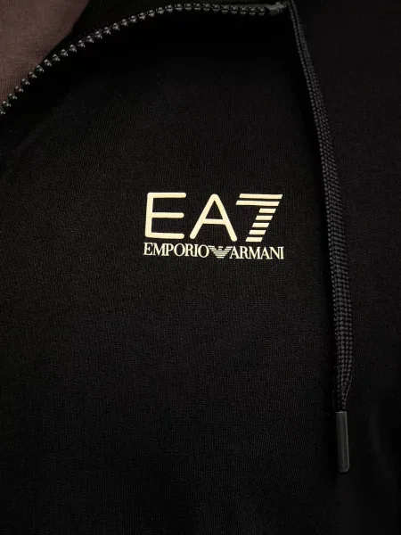 Emporio Armani kapucnis melegítőfelső férfi fekete