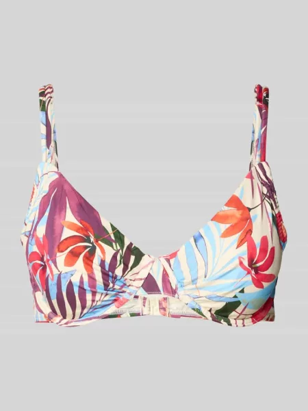 PLUS SIZE góra bikini z fiszbinami model Imani' Lascana białe