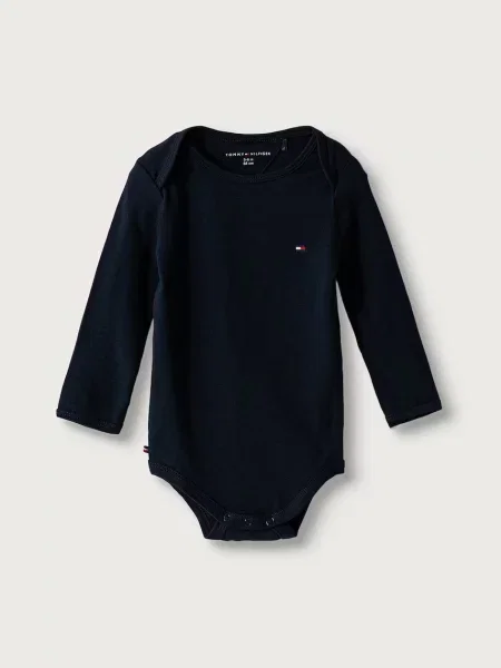 Tommy Hilfiger бебешки гащеризон за бебе от с синьо