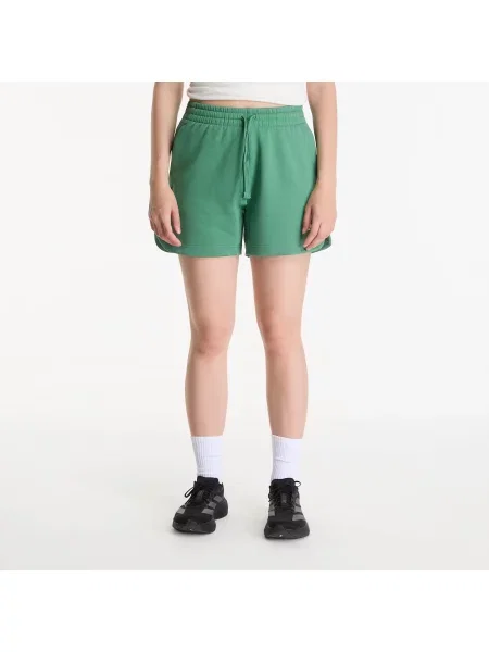 Флісові у смужку шорти Adidas Performance зелені
