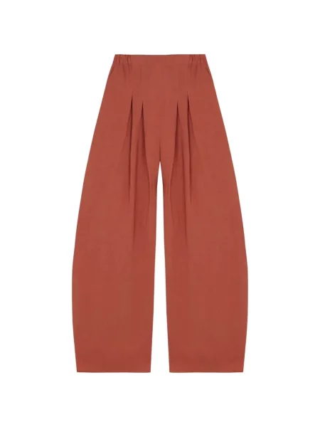 Pantaloni palazzo Cortana portocaliu