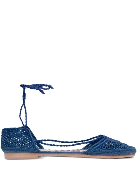 Csipkés balerina Slo_hand_made kék