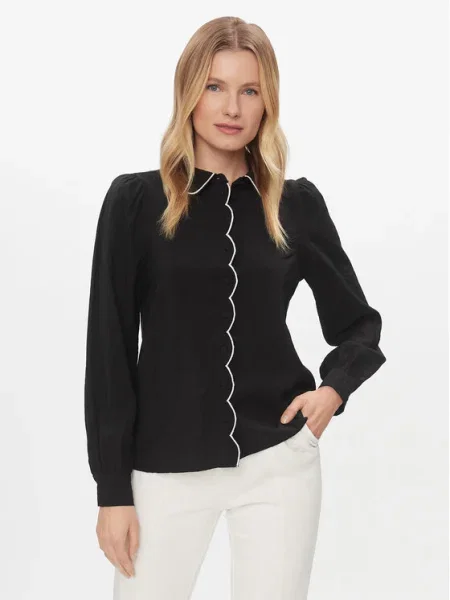 Vero Moda Cămașă Gigi negru