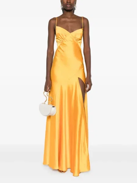 Rochie maxi Roserry de costum galben