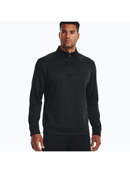 Bluza Under Armour Armour Fleece Zip black/black czarna