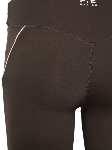 Pantaloni P.e Nation cu imagine maro