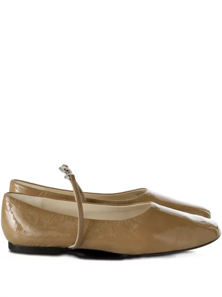 Balerini Tory Burch din piele