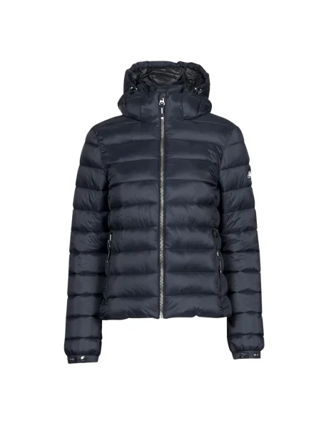 Geacă cu puf Superdry clasică albastru