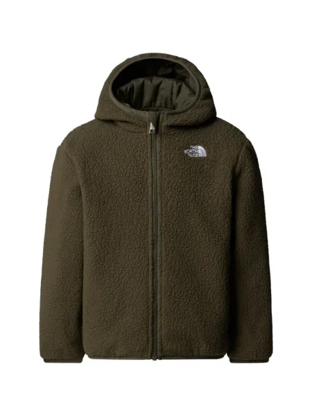 Kurtka dziecięca The North Face zielona