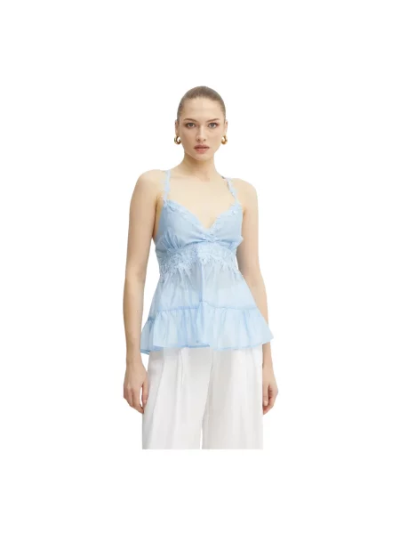 Top Ermanno Scervino niebieski