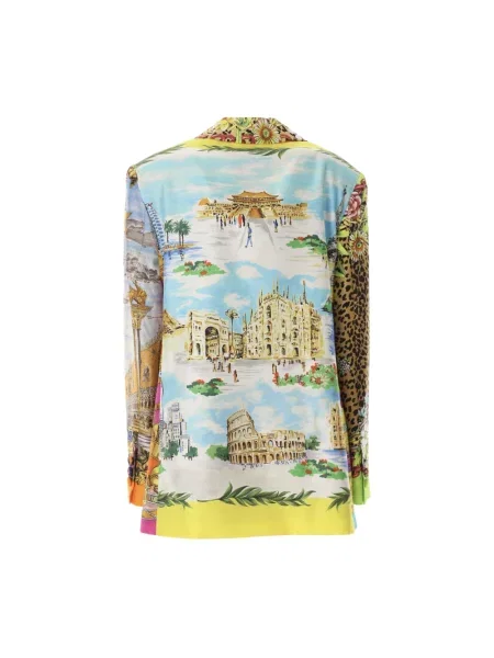 Jedwabna marynarka Moschino