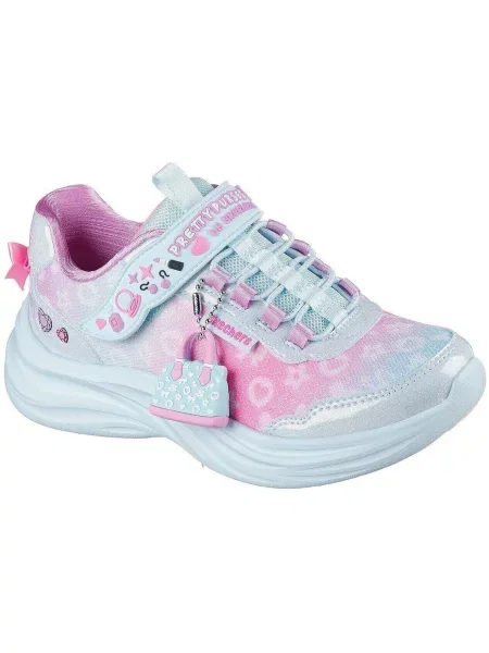 Buty sportowe dla dzieci Skechers Power Jams niebieskie