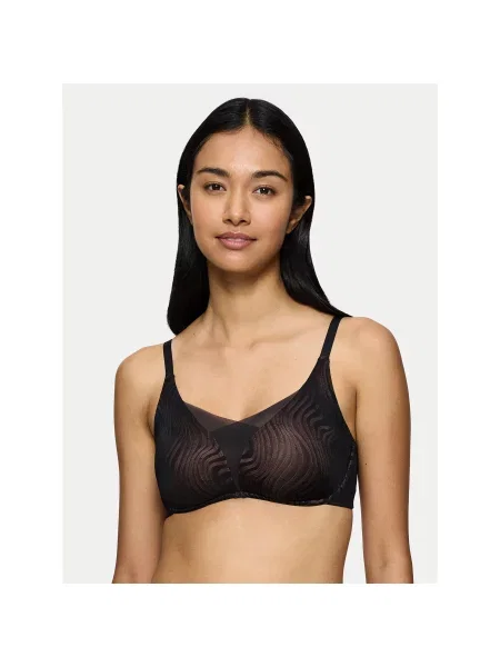 Triumph Nedrček brez kosti Shape Smart Ellipse črna