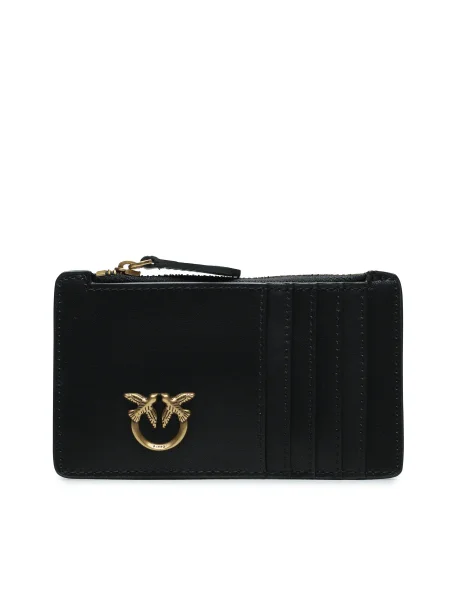 Portofel Pinko din piele negru