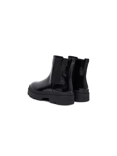 Calvin Klein Bokacsizma Lugged Chelsea Boot Matt Lth fekete