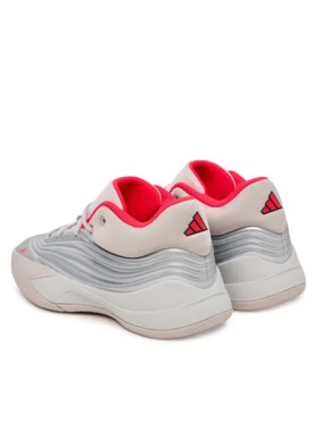 Basketbalové topánky adidas Dame X Biela sivá
