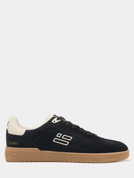 Кожаные кеды D.franklin черные