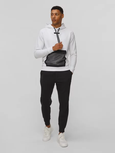Bluza On Running Hoodie white biała