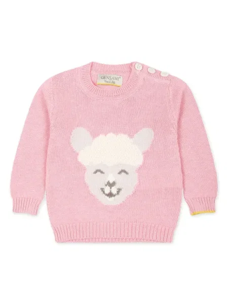 Sweter dziecięcy Gensami różowy