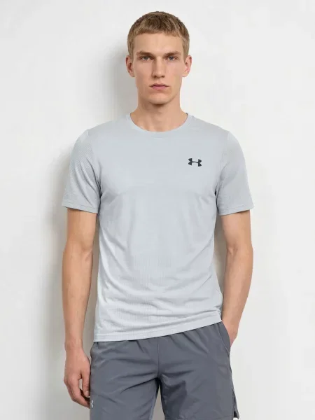 Under Armour Funkční Tričko Ua Vanish Elite Seamless šedá černá