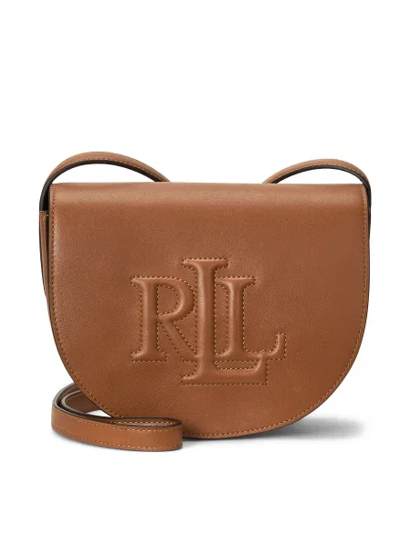 Kabelka Lauren Ralph Lauren hnedá
