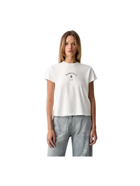 Koszulka Mm6 Maison Margiela biała