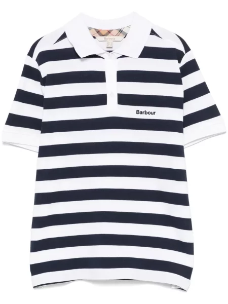 Tricou polo Barbour albastru