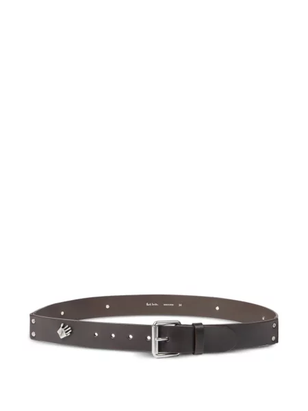 Cu centură curea Paul Smith maro