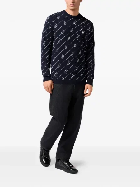 Sweter Billionaire niebieski