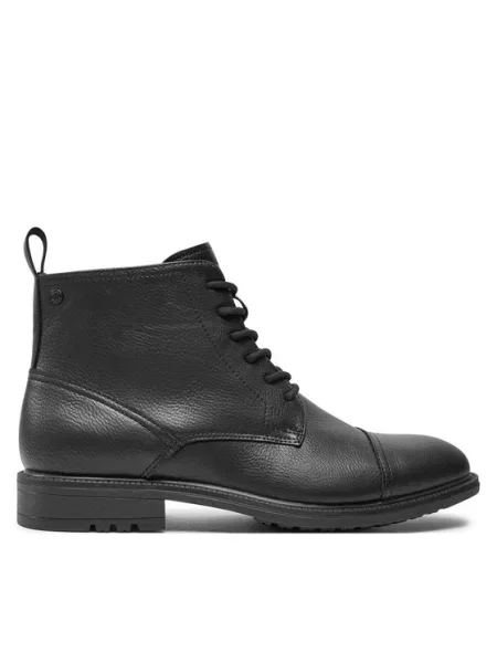 Μποτάκια Jack&jones μαύρο